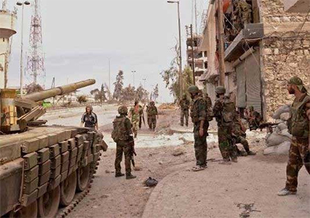 Ejército sirio avanza en el frente sur